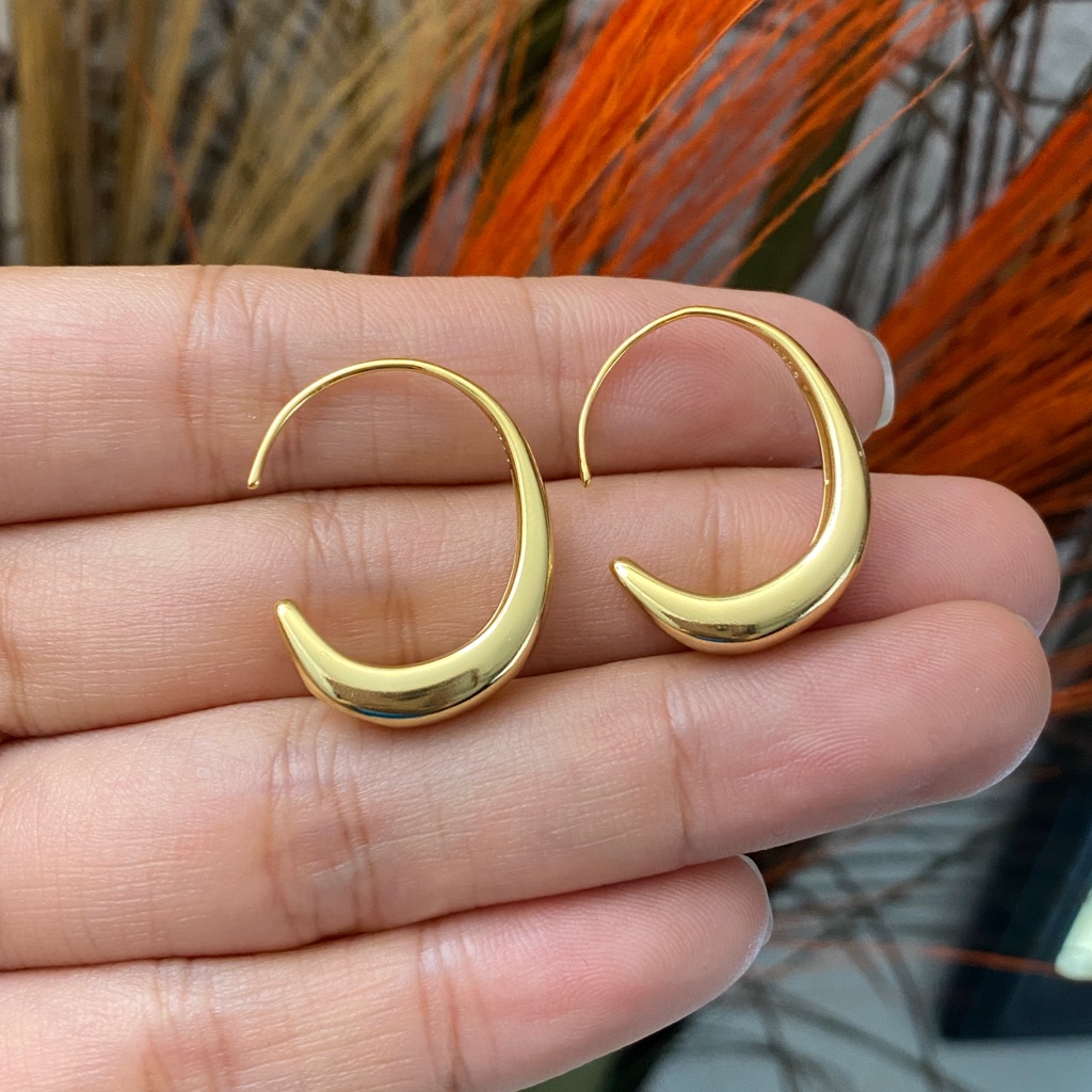 Gold HoopsSilver HoopsGold Thick HoopsSilver Huggie HoopsThick Hoops Women
